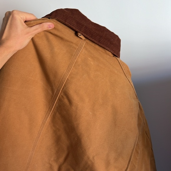 Carhartt loose fit firm duck insulated traditional coat jacket 3 warmest rating - Picture 12 of 13